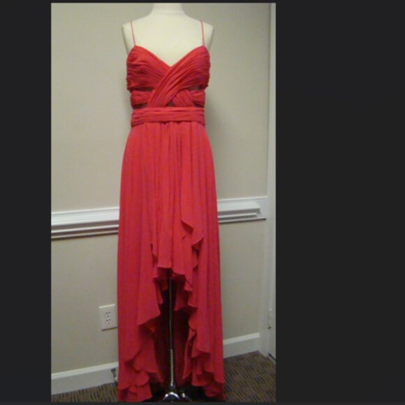 CACHE pink EVENING DRESS formal size 10 - Picture 1 of 12